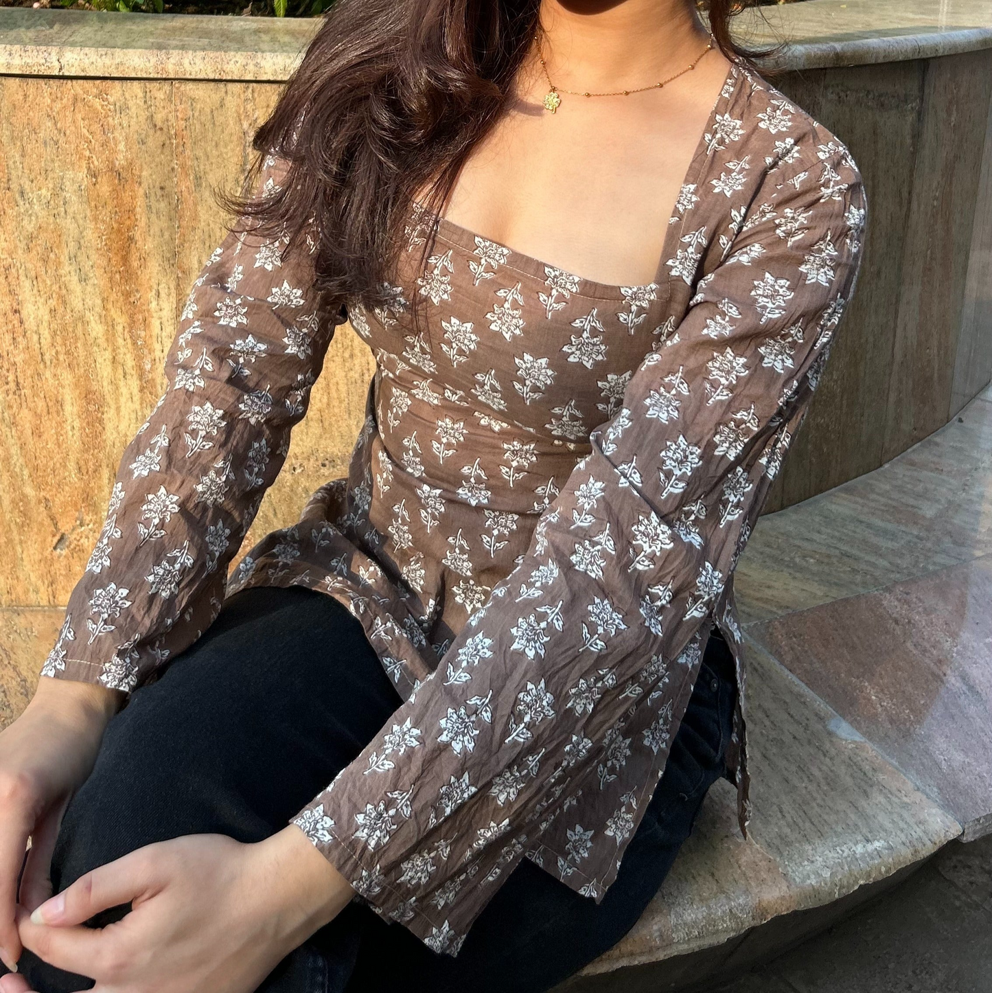 Kashmiri Kurti | Short Kurti | Kashmiri Top | Short Top for Women / Girls