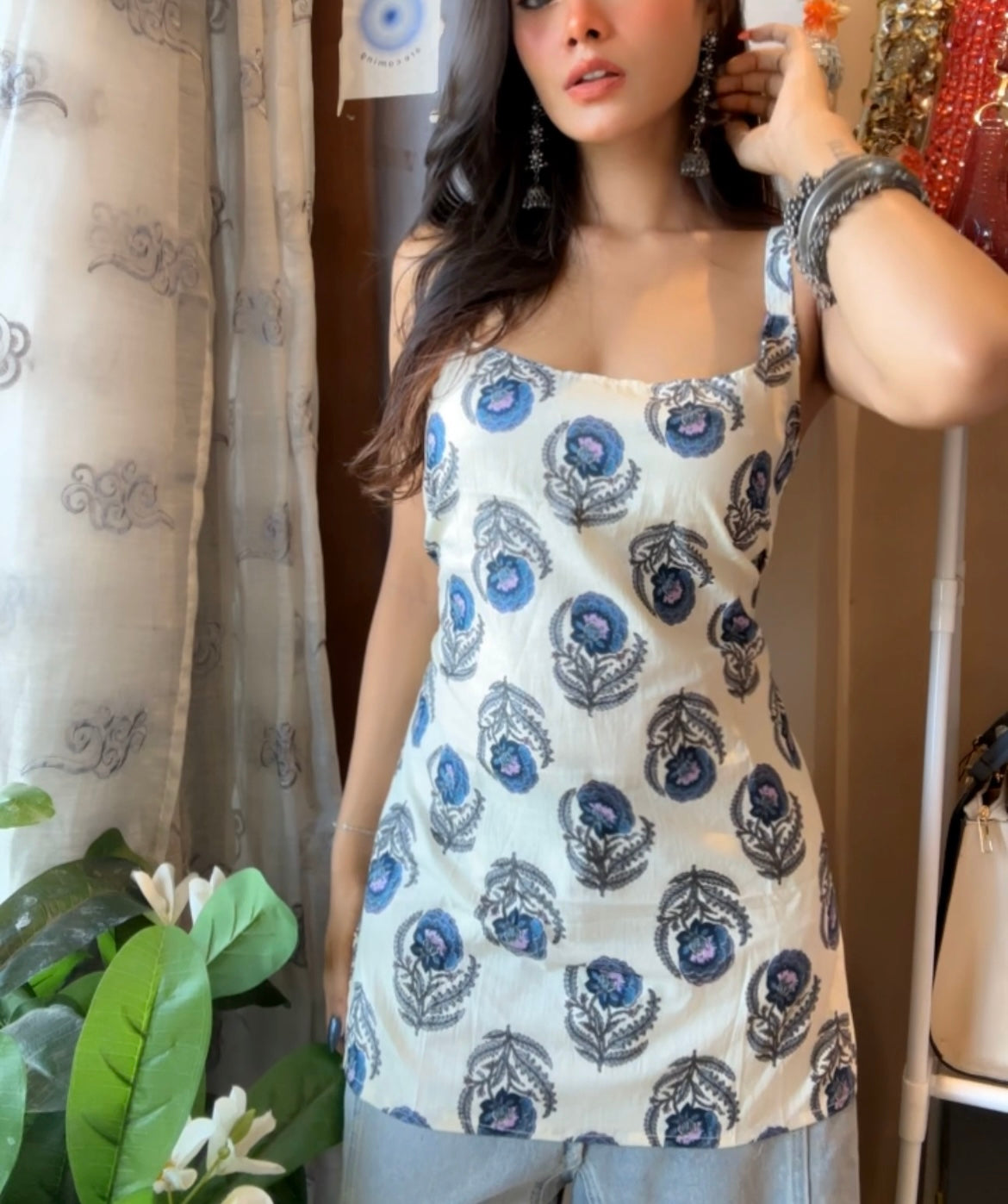 LEELA - Strap Kurti