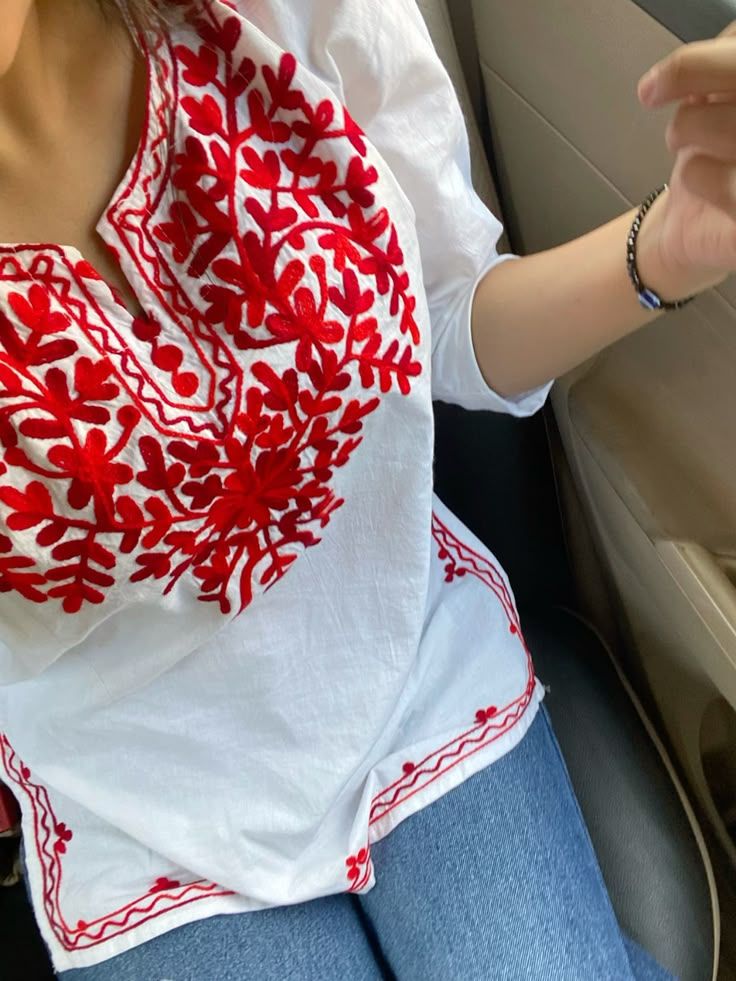 Kashmiri Kurti | Short Kurti | Kashmiri Top | Short Top for Women / Girls