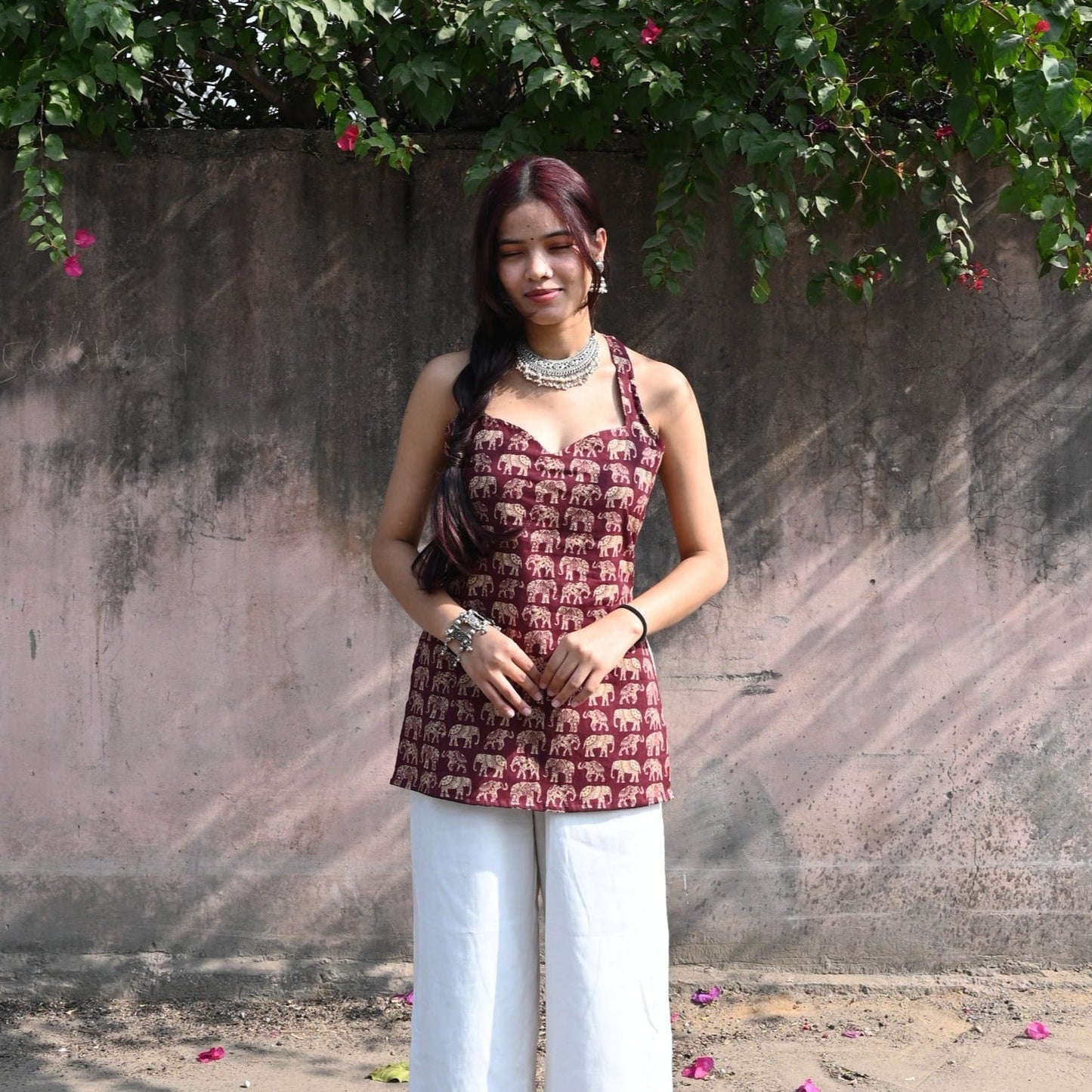 NIYA - Crisscross Back Kurti