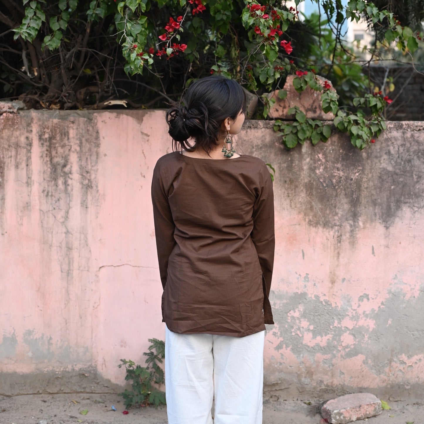 HEER - Solid Brown Kurti