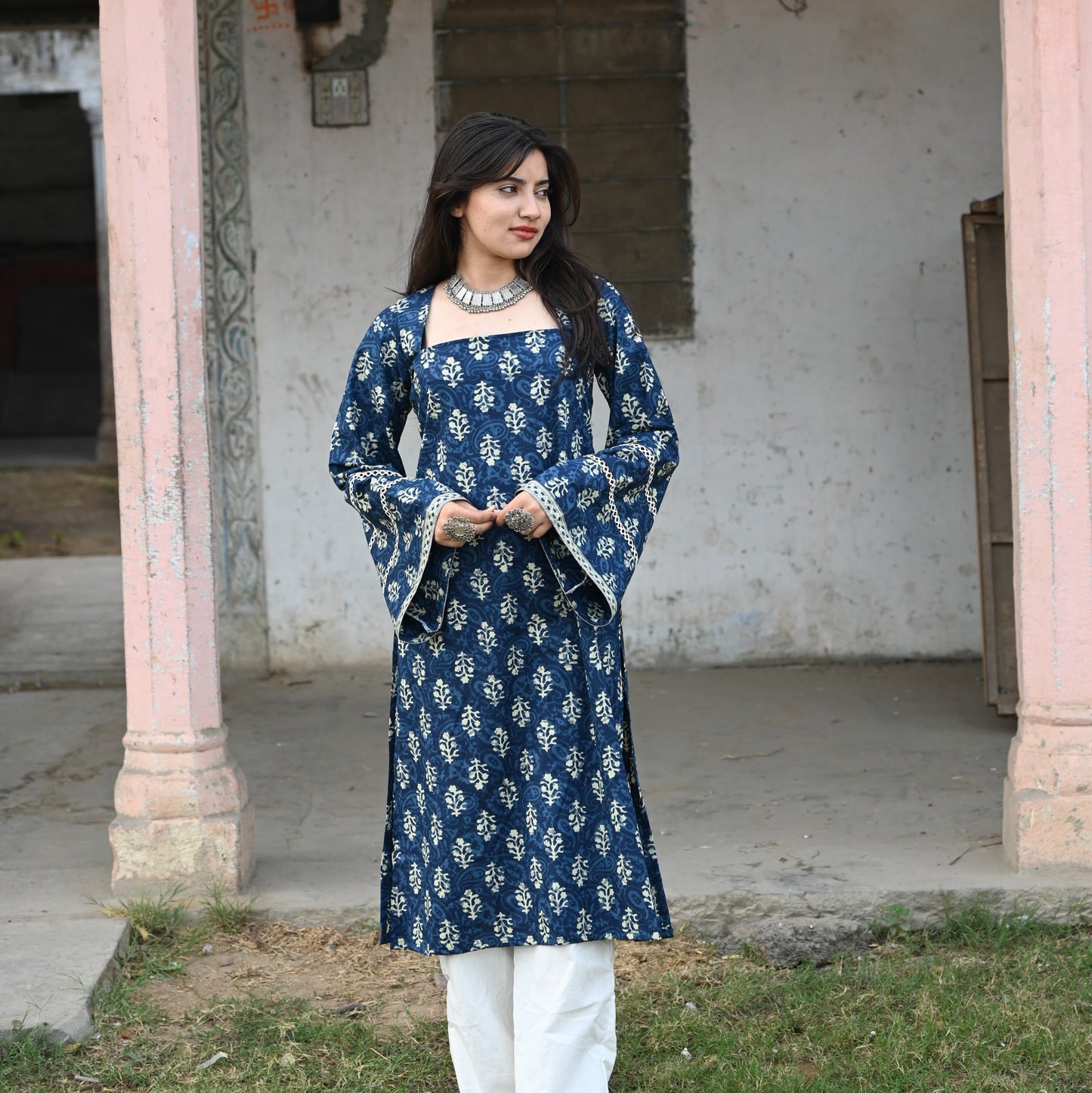 NEEL - Pakistani Kurta